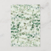 Koala Bear Babydusche buchen für Babykarte Begleitkarte (Rückseite)