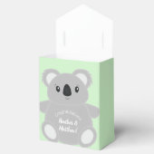 Koala Bear Babydusche Geschenkschachtel (Geöffnet)