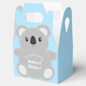 Koala Bear Babydusche Geschenkschachtel (Geöffnet)