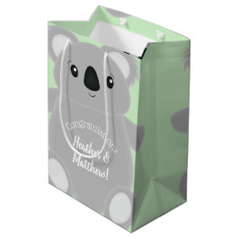 Koala Bear Babydusche Mittlere Geschenktüte