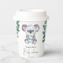 Koala Bear Babydusche Pappbecher