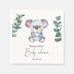 Koala Bear Babydusche Serviette