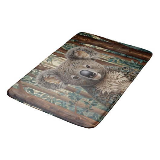 Koala Bear Badematte (Schrägansicht)