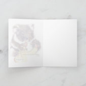 Koala Bear Bunter Stift Gruß und Note Card Karte (Innenseite)