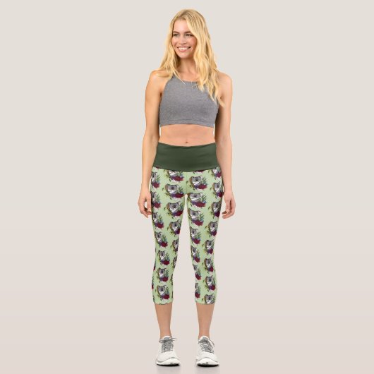 Koala Bear Capri Leggings (Vorderseite)