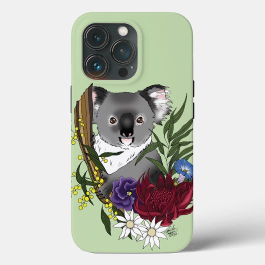 Koala Bear Case-Mate iPhone Hülle (Rückseite)