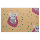 Koala Bear Chill Out Stoff (Fat Quarter (45,7 x 55,9 cm))