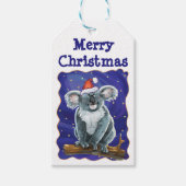 Koala Bear Christmas Geschenkanhänger (Vorderseite)