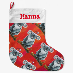Koala Bear Christmas Großer Weihnachtsstrumpf