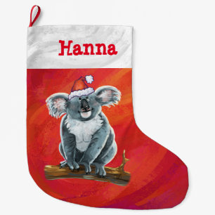 Koala Bear Christmas Großer Weihnachtsstrumpf