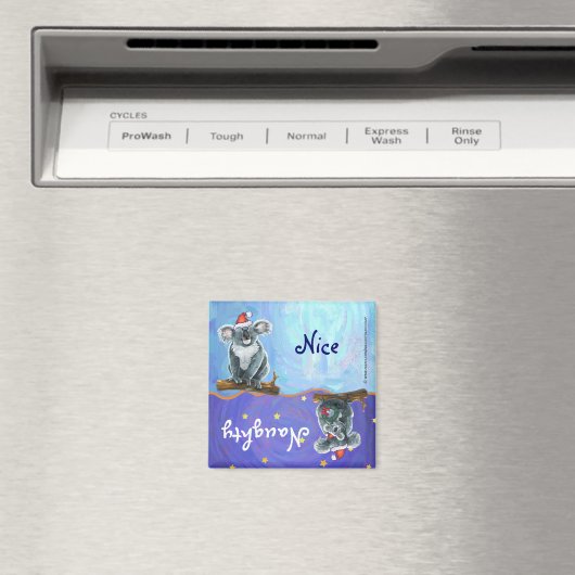 Koala Bear Christmas Magnet (In Situ (Geschirrspüler))