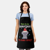 Koala Bear Das ist mein Weihnachts-Pajama-Shirt Schürze (Getragen)