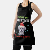 Koala Bear Das ist mein Weihnachts-Pajama-Shirt Schürze (InSitu)