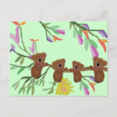 Koala Bear Fun Postkarten (Vorderseite)