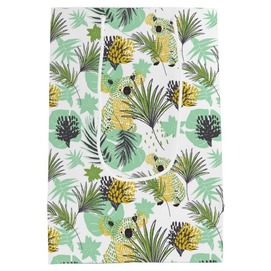 Koala Bear Geschenktasche Mittlere Geschenktüte (Rückseite)