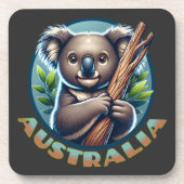 Koala Bear Getränkeuntersetzer (Vorderseite)