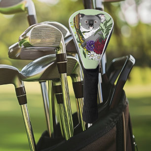 Koala Bear Green Golf Headcover