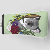 Koala Bear Green Golf Headcover (Vorderseite)