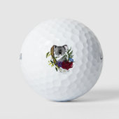 Koala Bear Green Golfball (Vorderseite)