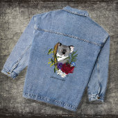 Koala Bear Green Jeansjacke