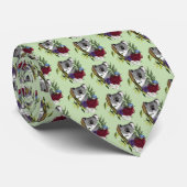 Koala Bear Green Krawatte (Gerollt)