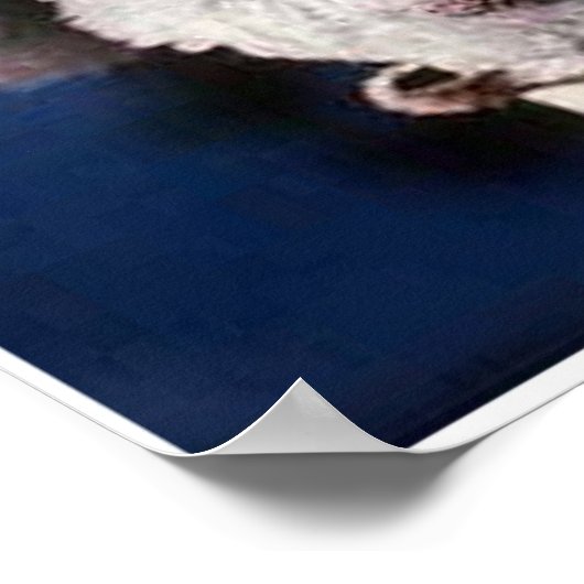 Koala Bear Holding a Koala Bear Poster (Ecke)