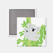 Koala Bear III Magnet (Vorderseite/Rückseite)