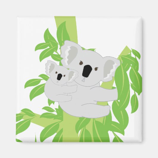 Koala Bear III Magnet (Vorne)
