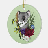 Koala Bear Keramik Ornament (Links)