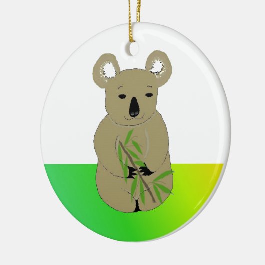 Koala Bear Keramikornament (Links)