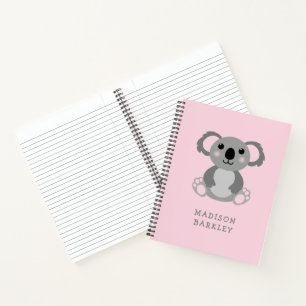 Koala Bear Kid's Niedlich Notizblock