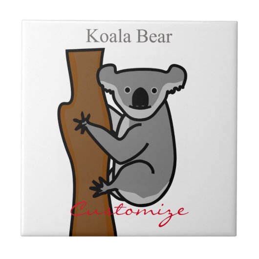 Koala Bear Kletterbaum Thunder_Cove Fliese (Vorderseite)