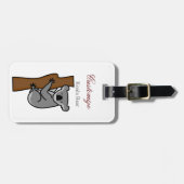 Koala Bear Kletterbaum Thunder_Cove Gepäckanhänger (Vorderseite horizontal)