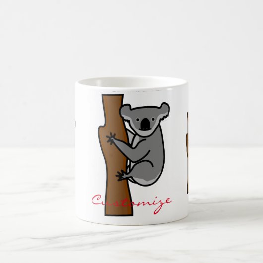 Koala Bear Kletterbaum Thunder_Cove Kaffeetasse (Mittel)