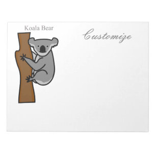 Koala Bear Kletterbaum Thunder_Cove Notizblock