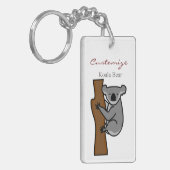 Koala Bear Kletterbaum Thunder_Cove Schlüsselanhänger (Vorderseite links)