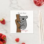 Koala Bear Kletterbaum Thunder_Cove Serviette (Beispiel)