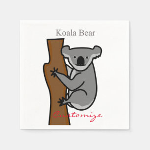 Koala Bear Kletterbaum Thunder_Cove Serviette