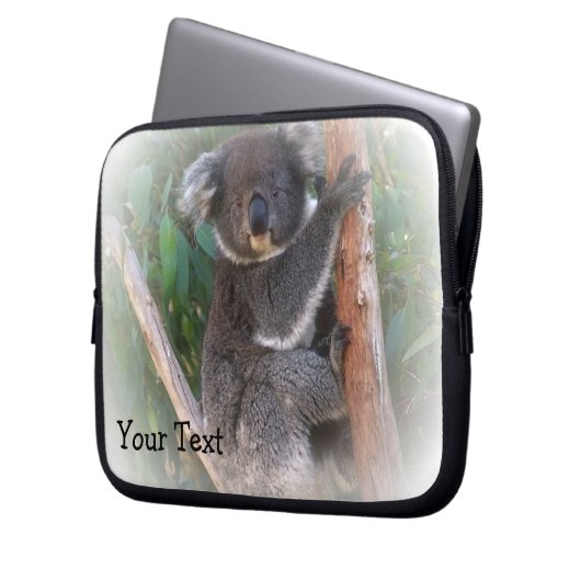 Koala Bear Laptop Sleeve (Vorderseite Links)