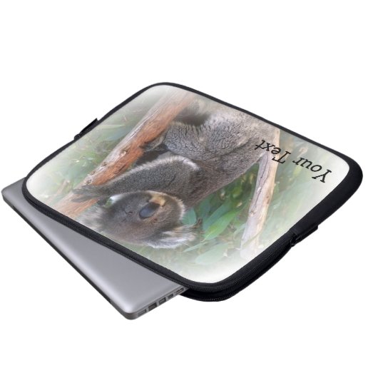 Koala Bear Laptop Sleeve (Vorne Knopf)