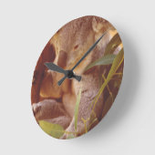 Koala Bear Liebe Runde Wanduhr (Winkel)