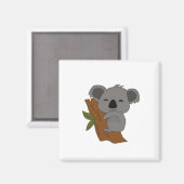 Koala Bear Magnet (Vorderseite/Rückseite)