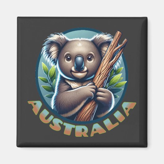 Koala Bear Magnet (Vorne)