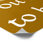 Koala Bear & Message_ Poster (Ecke)