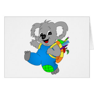 Koala Bear mit Rucksack