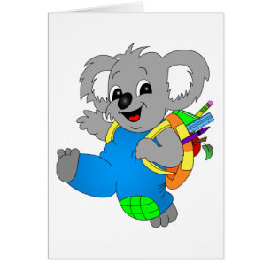 Koala Bear mit Rucksack