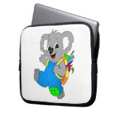 Koala Bear mit Rucksack Laptopschutzhülle (Vorderseite Links)