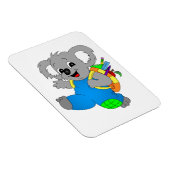 Koala Bear mit Rucksack Magnet (Rechte Seite)