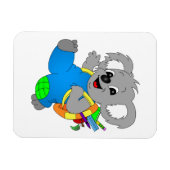 Koala Bear mit Rucksack Magnet (Horizontal)