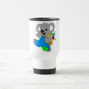 Koala Bear mit Rucksack Reisebecher